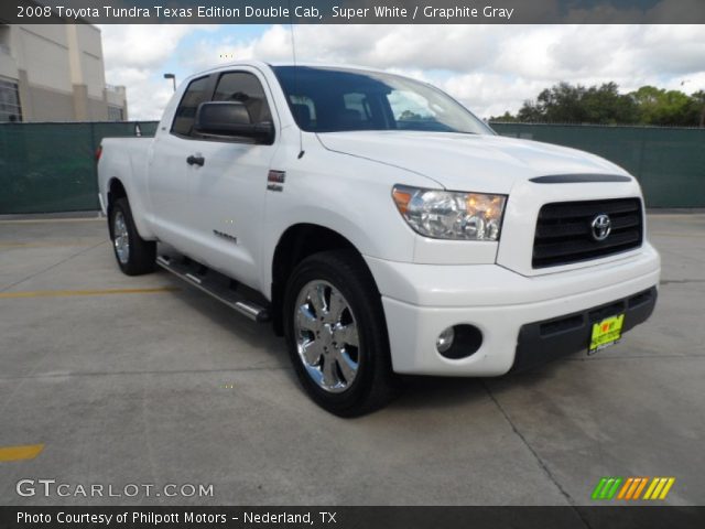 2008 Toyota Tundra Texas Edition Double Cab in Super White