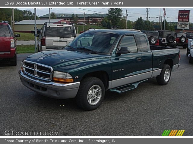1999 Dodge Dakota SLT Extended Cab in Forest Green Pearl