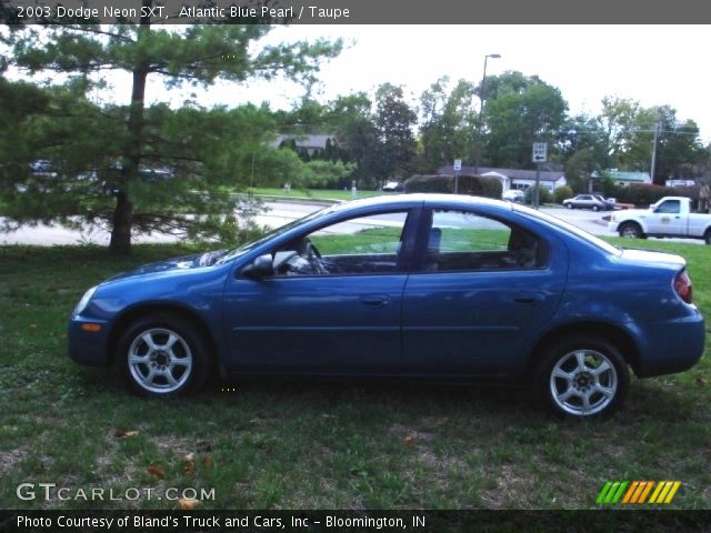 2003 Dodge Neon SXT in Atlantic Blue Pearl