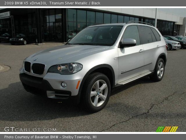 2009 BMW X5 xDrive30i in Titanium Silver Metallic