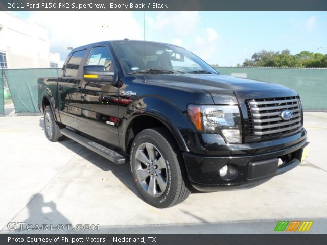 2011 Ford F150 FX2 SuperCrew in Ebony Black