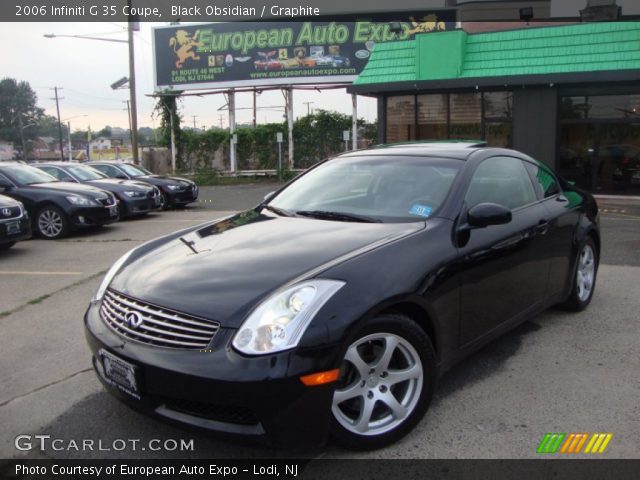 2006 Infiniti G 35 Coupe in Black Obsidian