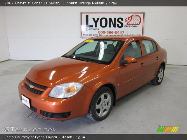 2007 Chevrolet Cobalt LT Sedan in Sunburst Orange Metallic