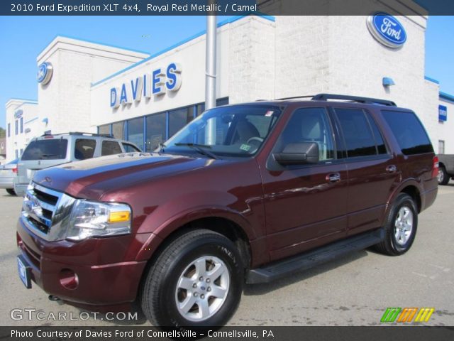 2010 Ford Expedition XLT 4x4 in Royal Red Metallic