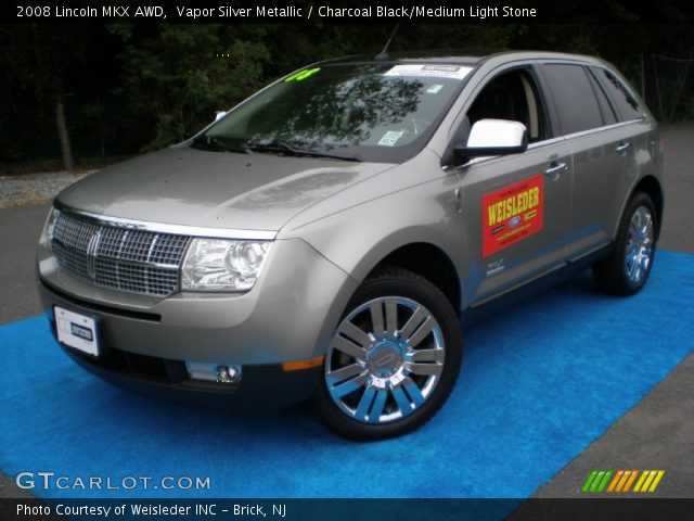 2008 Lincoln MKX AWD in Vapor Silver Metallic