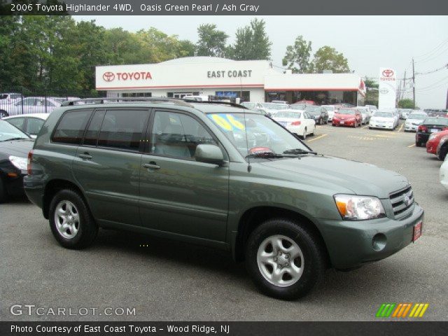 2006 toyota highlander oasis green pearl #7 2006 toyota highlander oasis green pearl #7