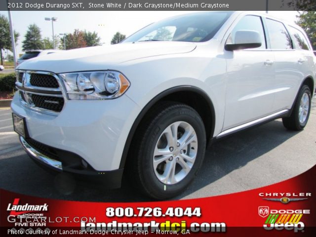 2012 Dodge Durango SXT in Stone White