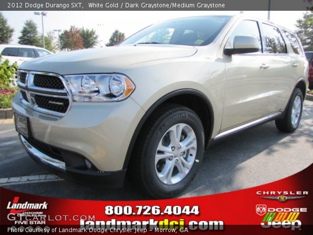 2012 Dodge Durango SXT in White Gold