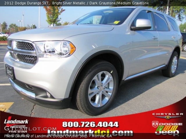 2012 Dodge Durango SXT in Bright Silver Metallic