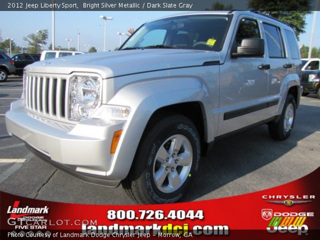 2012 Jeep Liberty Sport in Bright Silver Metallic