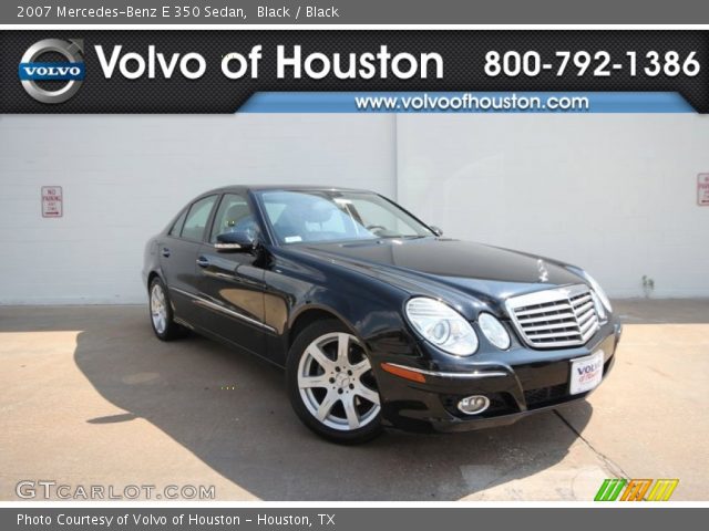 2007 Mercedes-Benz E 350 Sedan in Black