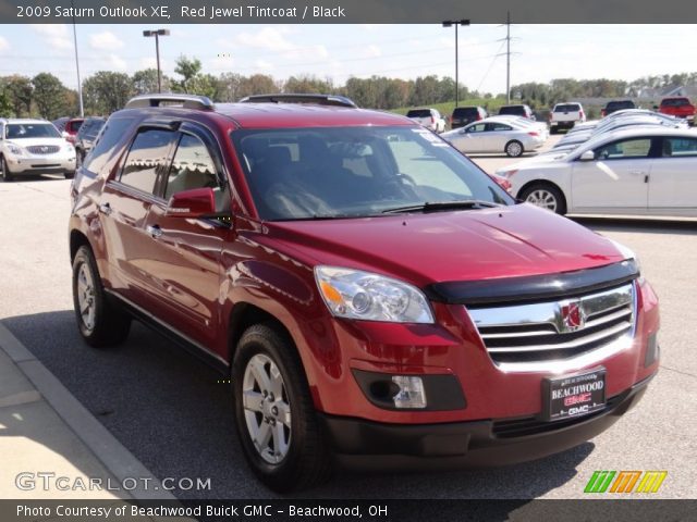 2009 Saturn Outlook XE in Red Jewel Tintcoat
