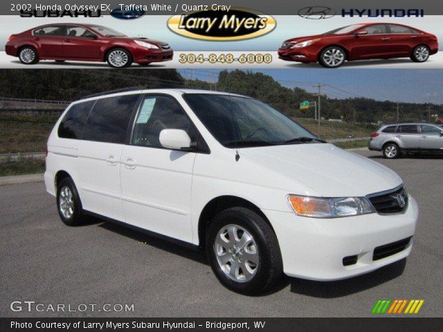 2002 Honda Odyssey EX in Taffeta White