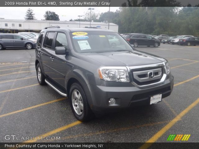 2009 Honda Pilot EX-L 4WD in Sterling Gray Metallic
