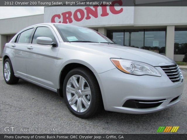 2012 Chrysler 200 Touring Sedan in Bright Silver Metallic