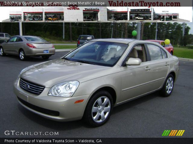 2007 Kia Optima LX in Light Almond Beige Metallic