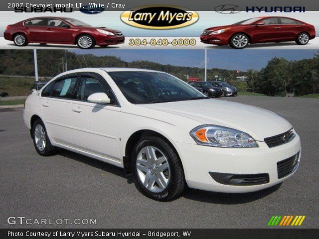 2007 Chevrolet Impala LT in White