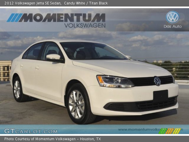 2012 Volkswagen Jetta SE Sedan in Candy White