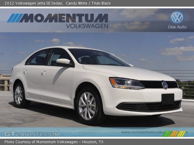 2012 Volkswagen Jetta SE Sedan in Candy White