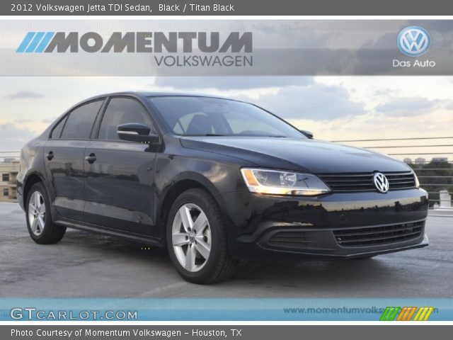 2012 Volkswagen Jetta TDI Sedan in Black