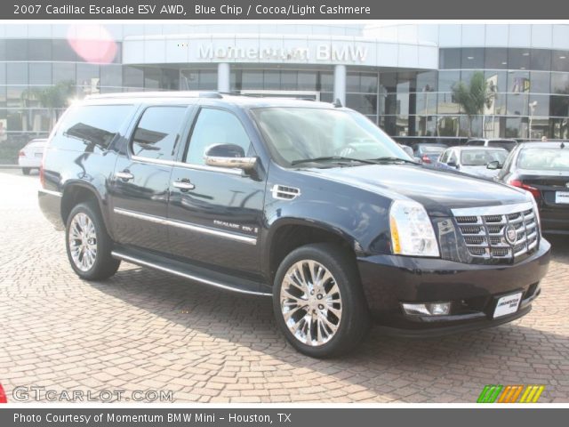 2007 Cadillac Escalade ESV AWD in Blue Chip