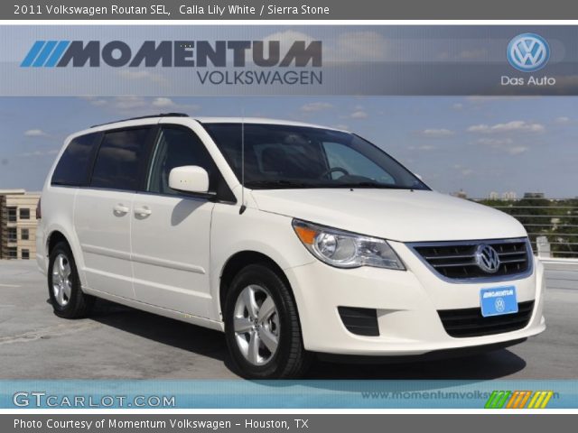 2011 Volkswagen Routan SEL in Calla Lily White