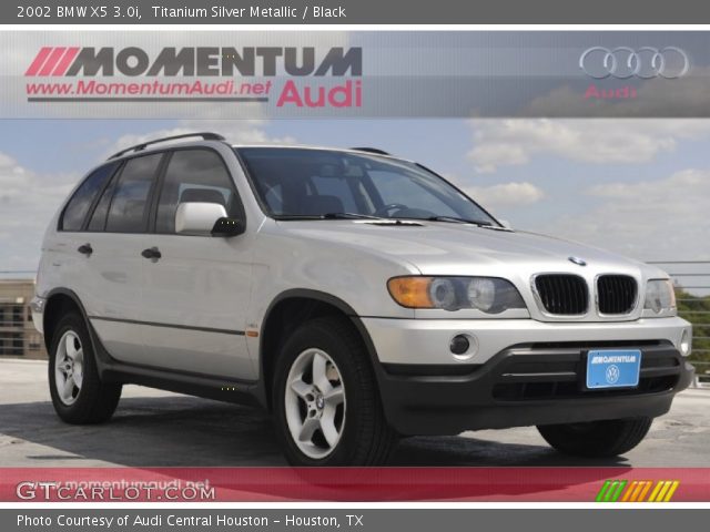 2002 BMW X5 3.0i in Titanium Silver Metallic