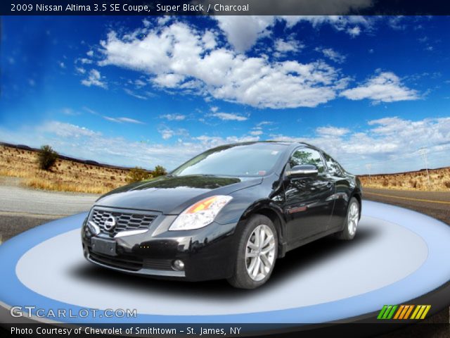 2009 Nissan Altima 3.5 SE Coupe in Super Black