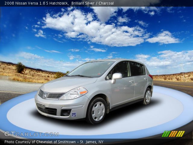 2008 Nissan Versa 1.8 S Hatchback in Brilliant Silver