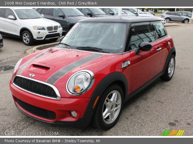 2008 Mini Cooper S Hardtop in Chili Red