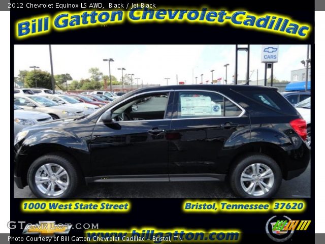2012 Chevrolet Equinox LS AWD in Black