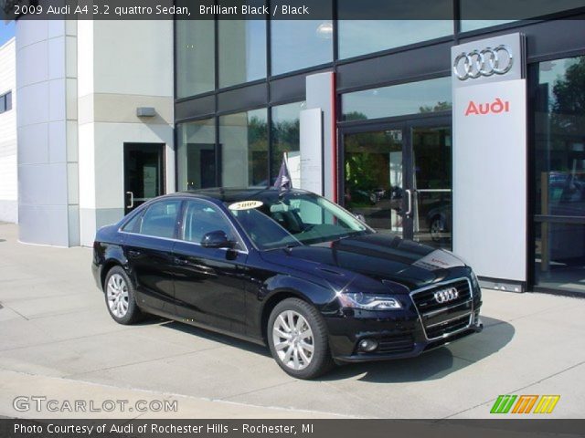 2009 Audi A4 3.2 quattro Sedan in Brilliant Black