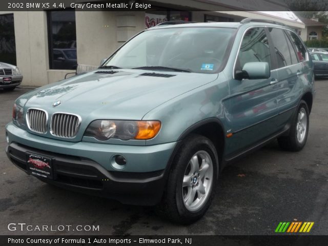 2002 BMW X5 4.4i in Gray Green Metallic