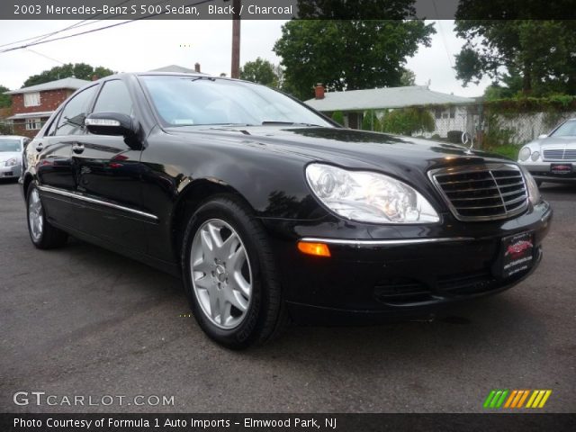 2003 Mercedes-Benz S 500 Sedan in Black