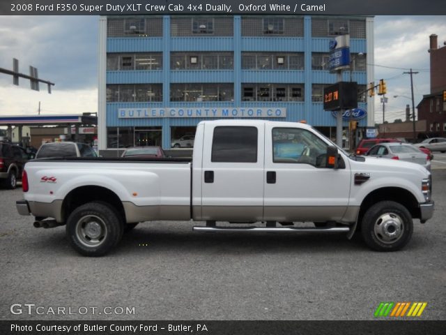 2008 Ford F350 Super Duty XLT Crew Cab 4x4 Dually in Oxford White