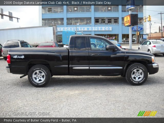 2006 Dodge Dakota Laramie Club Cab 4x4 in Black