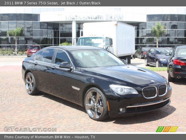 2011 BMW 7 Series 750i Sedan in Jet Black