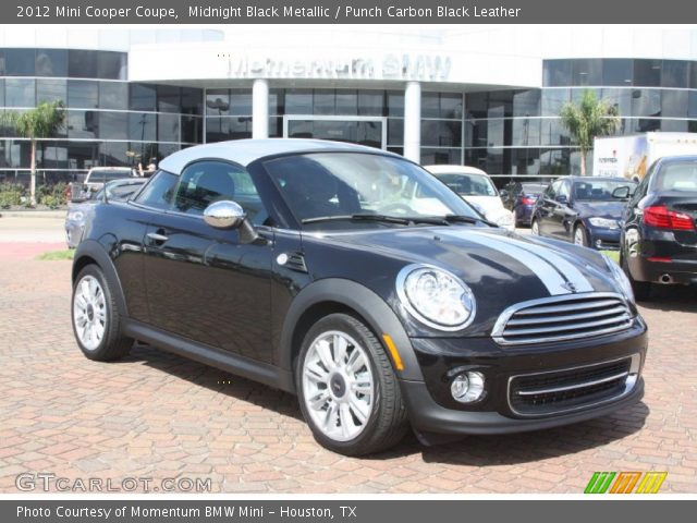 2012 Mini Cooper Coupe in Midnight Black Metallic