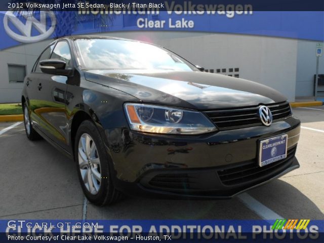 2012 Volkswagen Jetta SE Sedan in Black