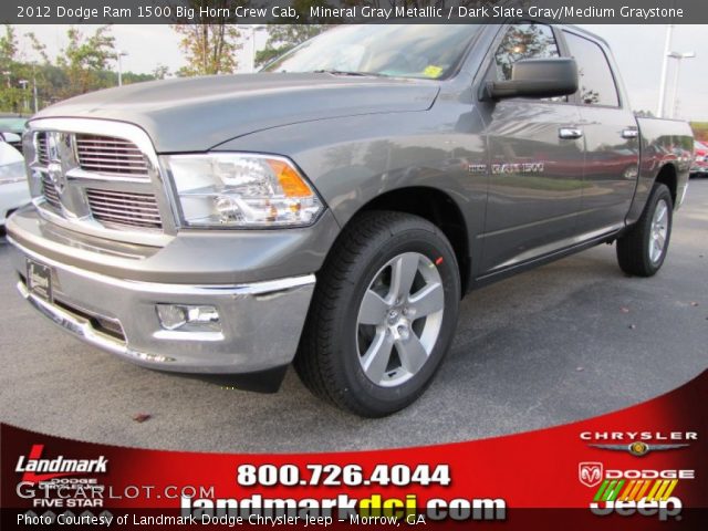 2012 Dodge Ram 1500 Big Horn Crew Cab in Mineral Gray Metallic