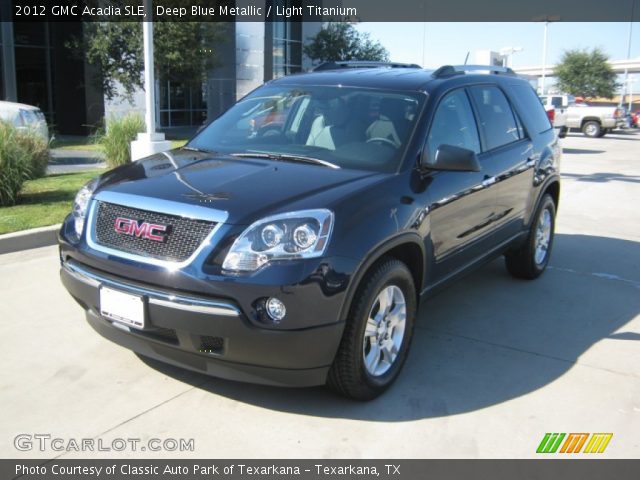 2012 GMC Acadia SLE in Deep Blue Metallic