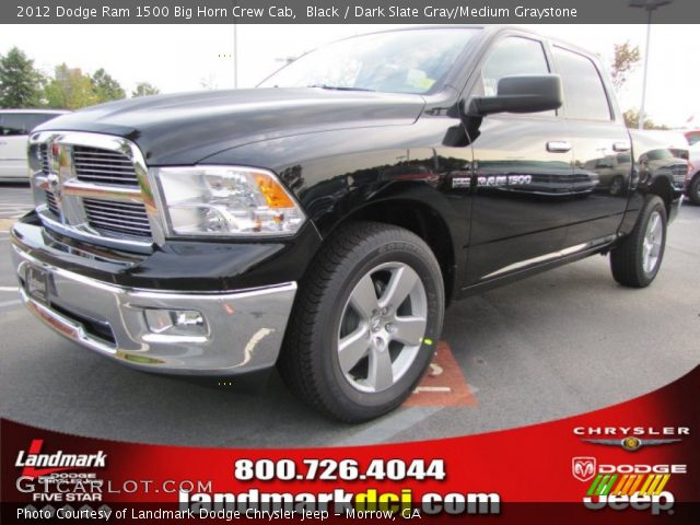 2012 Dodge Ram 1500 Big Horn Crew Cab in Black