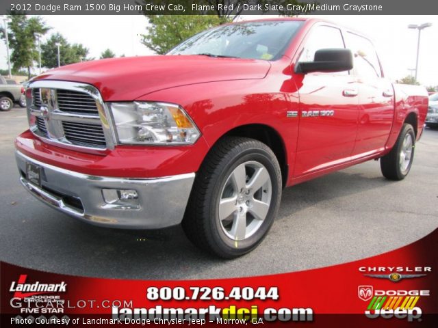 2012 Dodge Ram 1500 Big Horn Crew Cab in Flame Red
