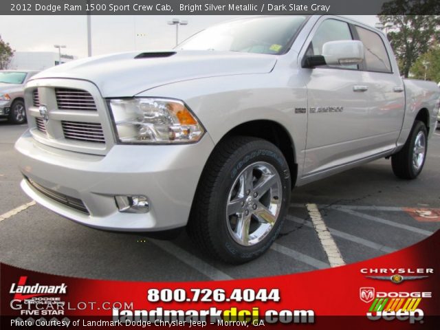 2012 Dodge Ram 1500 Sport Crew Cab in Bright Silver Metallic