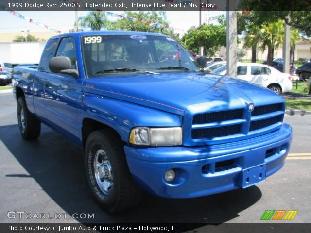1999 Dodge Ram 2500 ST Extended Cab in Intense Blue Pearl