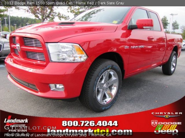2012 Dodge Ram 1500 Sport Quad Cab in Flame Red