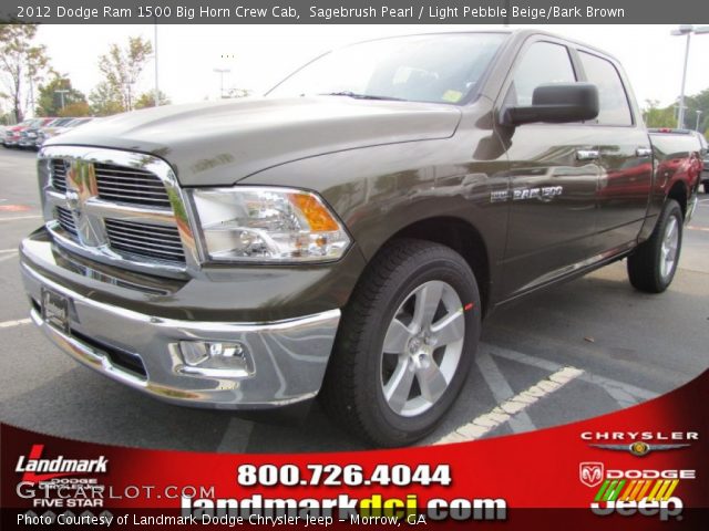 2012 Dodge Ram 1500 Big Horn Crew Cab in Sagebrush Pearl