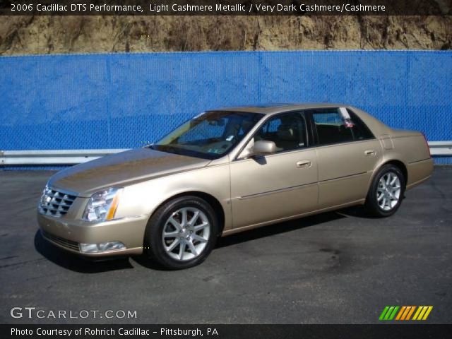 2006 Cadillac DTS Performance in Light Cashmere Metallic