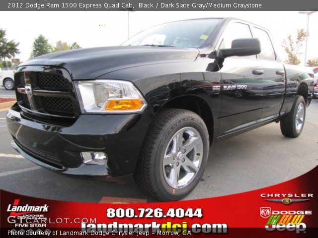 2012 Dodge Ram 1500 Express Quad Cab in Black