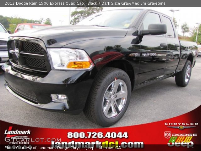 2012 Dodge Ram 1500 Express Quad Cab in Black